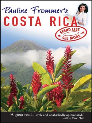 cover image of Pauline Frommer's Costa Rica